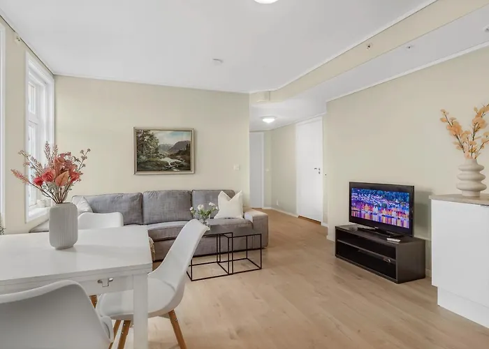 Contemporary City-apartement With Views Of The Dock! * Bergen