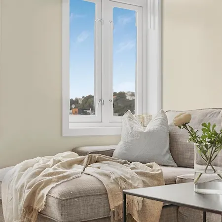 Apartmán Contemporary City-apartement With Views Of The Dock! Bergen