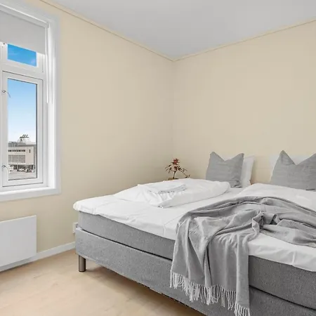 Apartmán Contemporary City-apartement With Views Of The Dock! Bergen